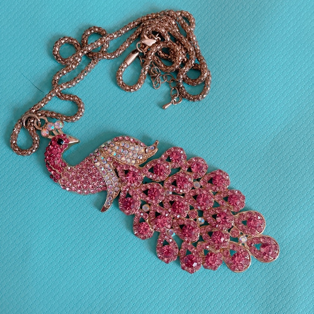 Peacock pendents